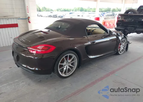 2015 Porsche Boxster S из США, поврежденный, VIN WP0CB2A84FS140959